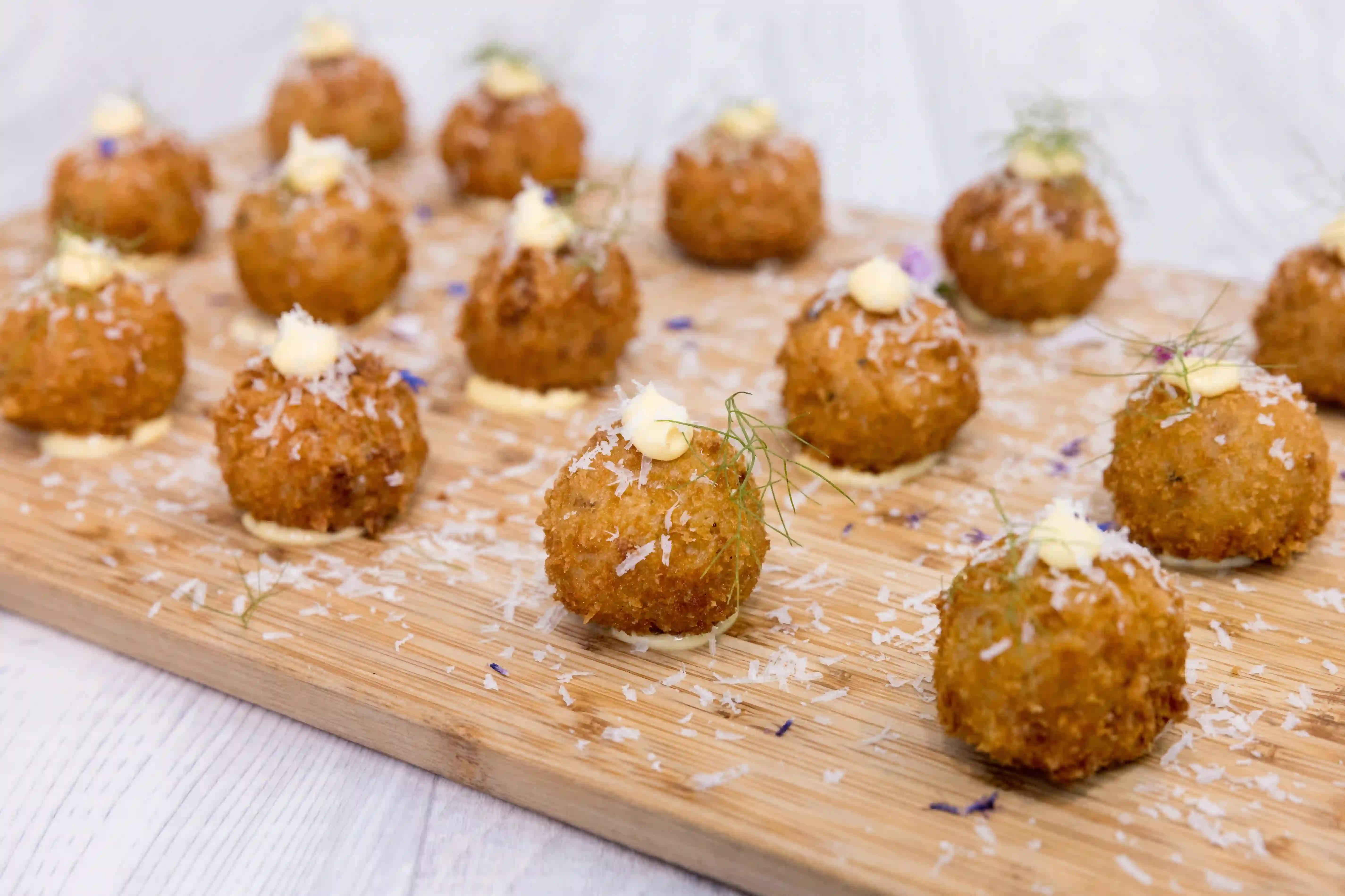 Mushroom, Chive & Mozzarella Arancini